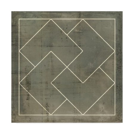 Vision Studio 'Geometric Blueprint Iii' Canvas Art,35x35